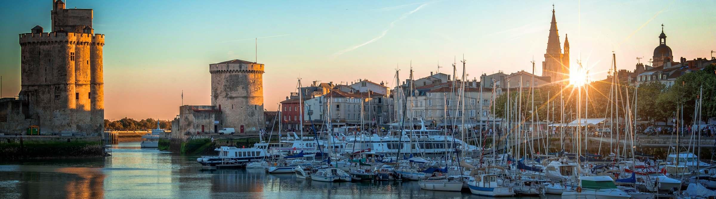 La ville de La Rochelle où se situe l'agence RM Intérim